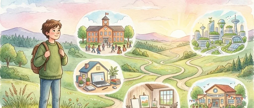 学校が合わないのではなく、合う環境がまだ見つかっていないだけかもしれない。