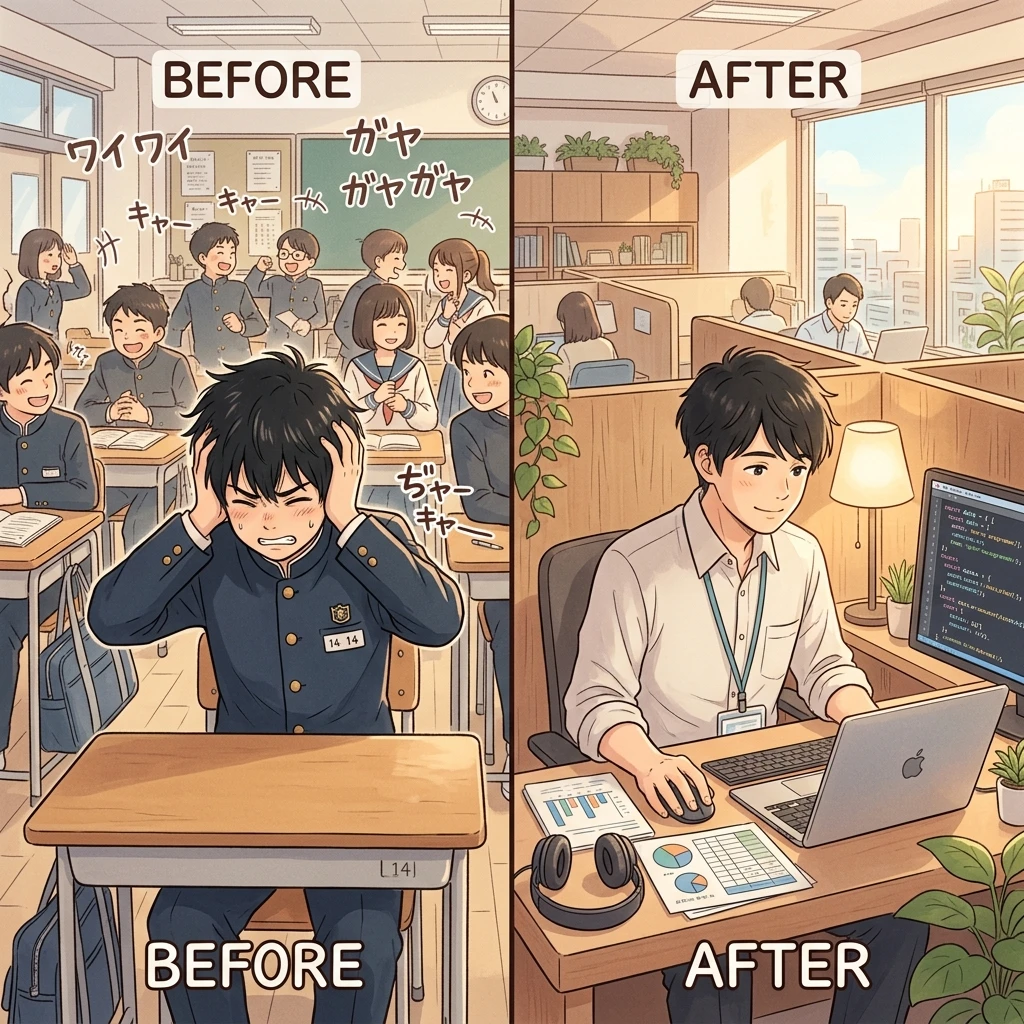 IT就職BeforeAfter